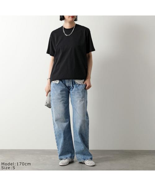 Totem TOTEME Toteme T-shirt STRAIGHT COTTON TEE 232 5043 786