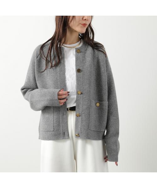 トーテム TOTEME Toteme カーディガン HAMMERED BUTTON WRT4357 YA0126 （001/BLACK/ブラック） 001/BLACK/ブラック