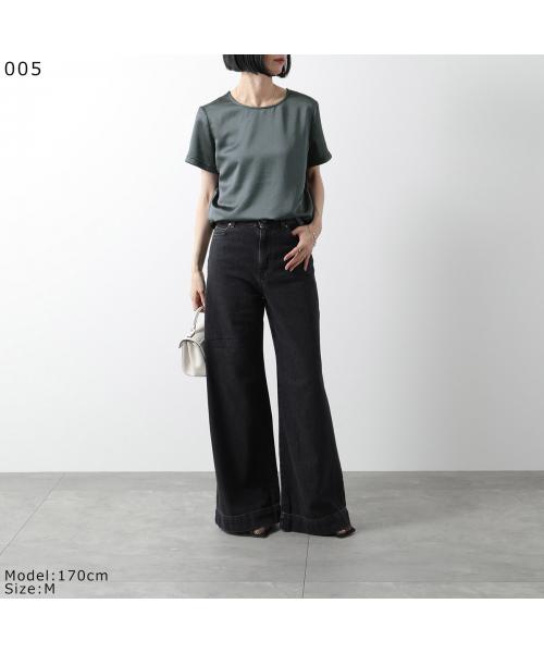 ウィークエンド マックスマーラ Weekend Max Mara WEEKEND MAX MARA  Tシャツ AMBURGO アンブルゴ 半袖  （005/ブラック） 005/ブラック