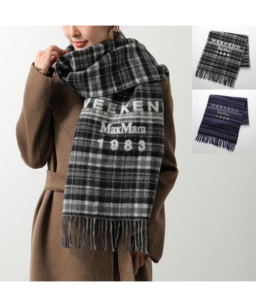 ウィークエンド マックスマーラ Weekend Max Mara WEEKEND MAX MARA マフラー PAGELLA パゲッラ チェック柄 （004/ブルー他） 004/ブルー他