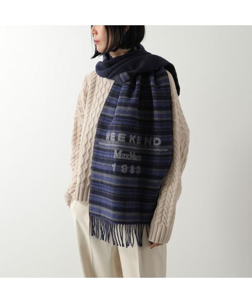 ウィークエンド マックスマーラ Weekend Max Mara WEEKEND MAX MARA マフラー PAGELLA パゲッラ チェック柄 （004/ブルー他） 004/ブルー他
