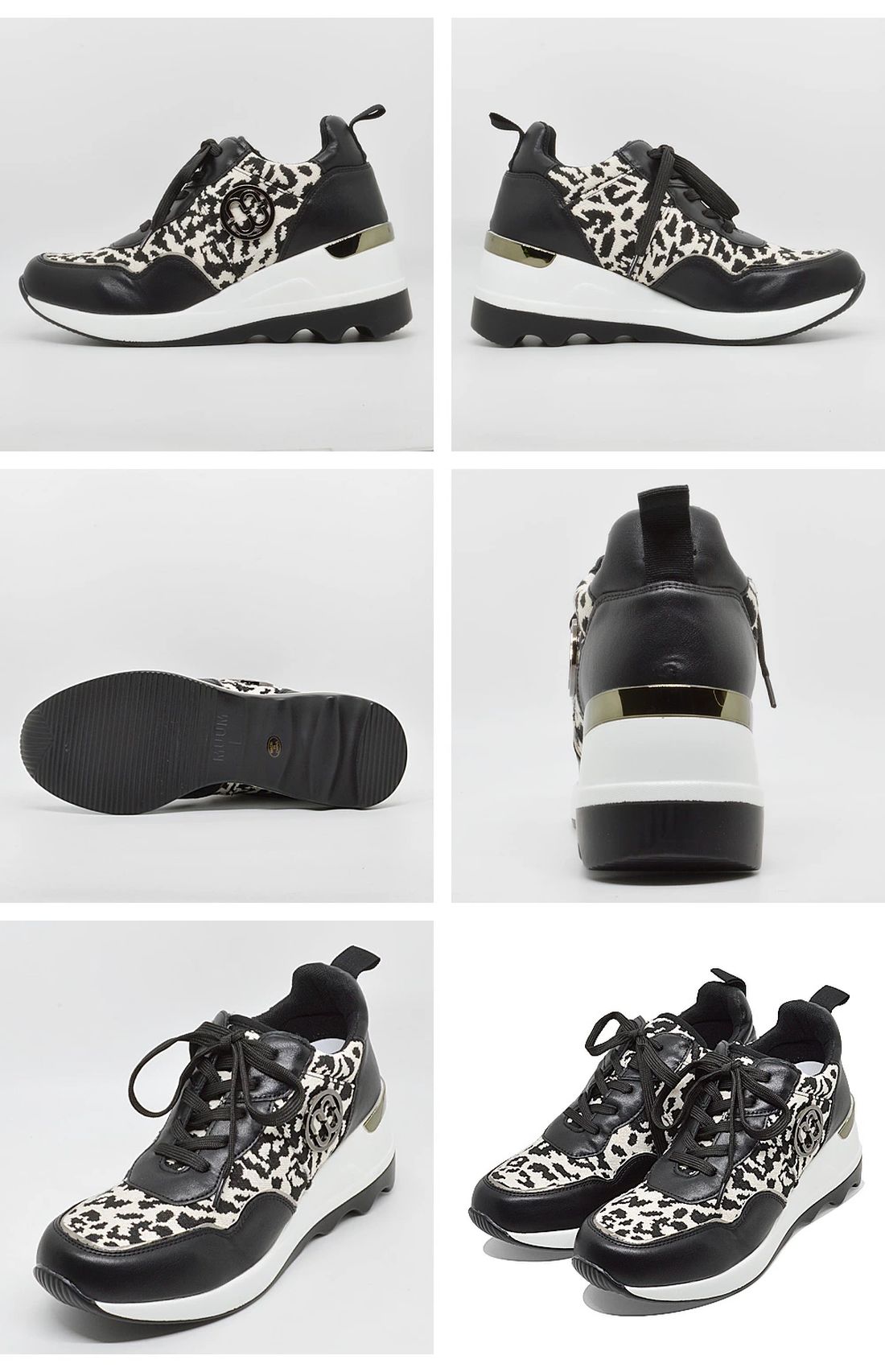 ムーム MUUM レディース スニーカー レースアップ MUUM 2101 BL WH LACEUP SNEAKER 厚底 ウェッジソール ヒール高さ7.8cm インヒール