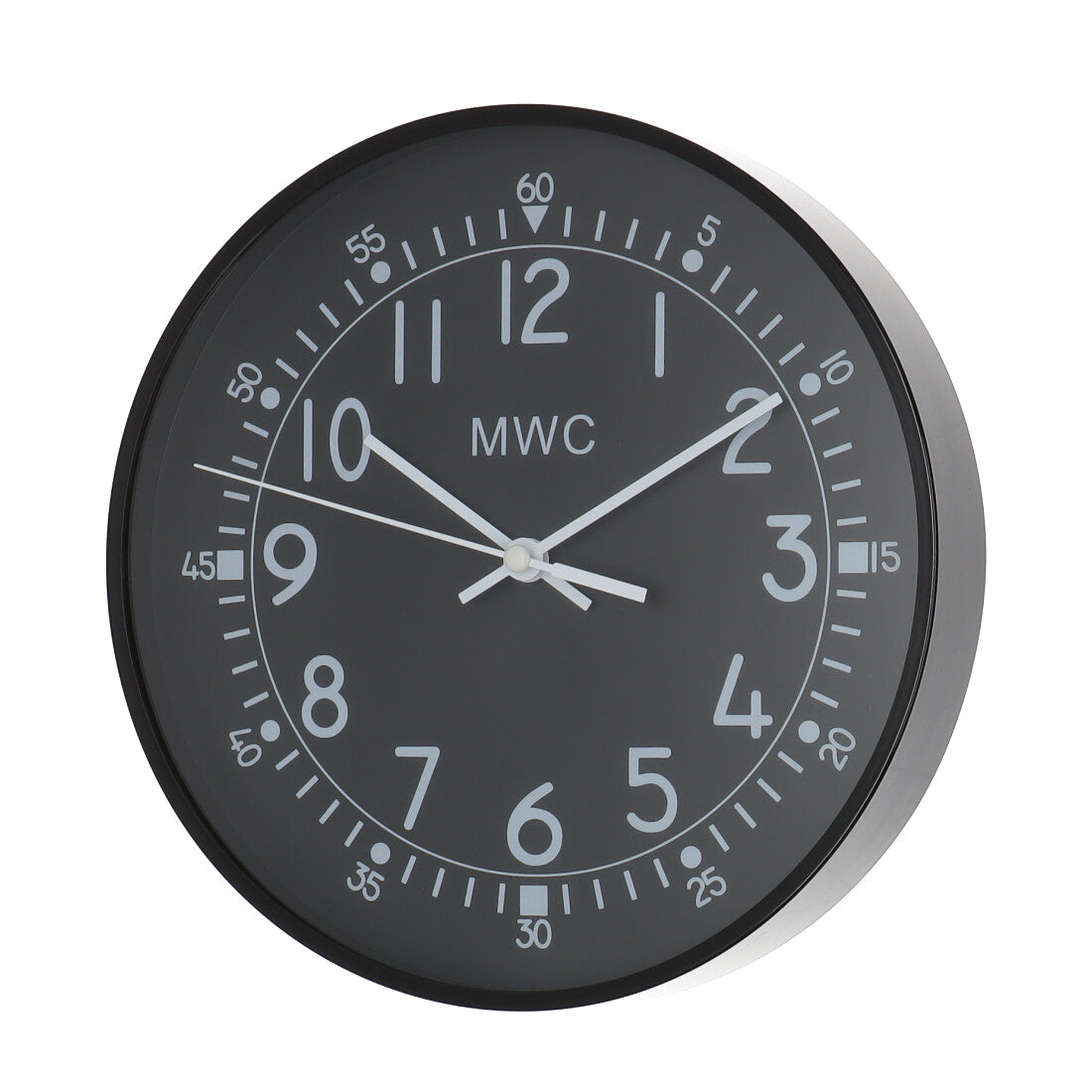 ミリタリーウォッチカンパニー MWC MWC US 1940s/50s Pattern Retro Military Wall Clockミリタリーウォッチカンパニー【返品不可商品】 （ブラック） ブラック
