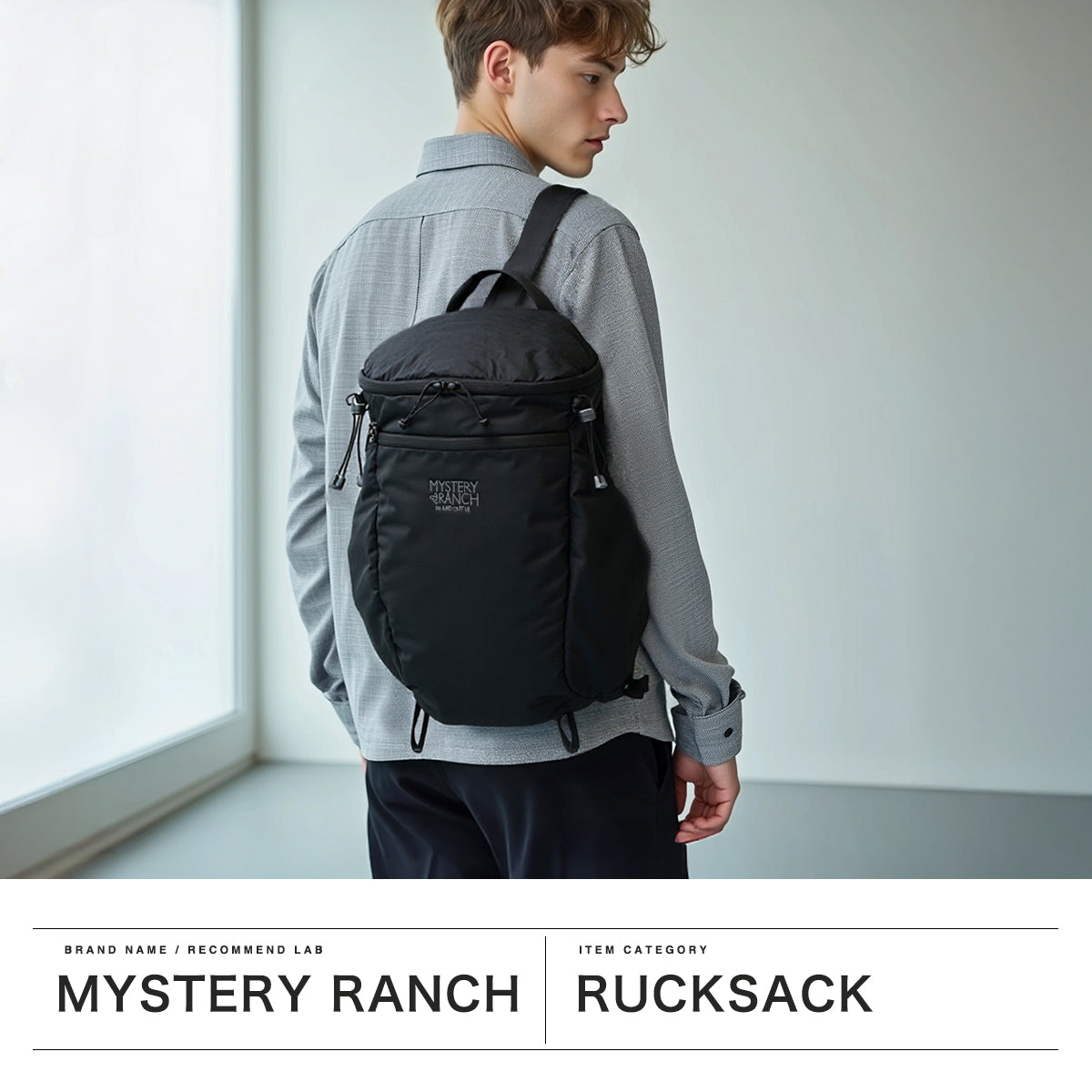 ミステリーランチ MYSTERY RANCH 日本正規品 リュック メンズ レディース 大容量 ブランド バッグ カジュアル スポーツ おしゃれ 旅行 大きめ 軽量 A4 18L IN & OUT 18 （BLACK） BLACK