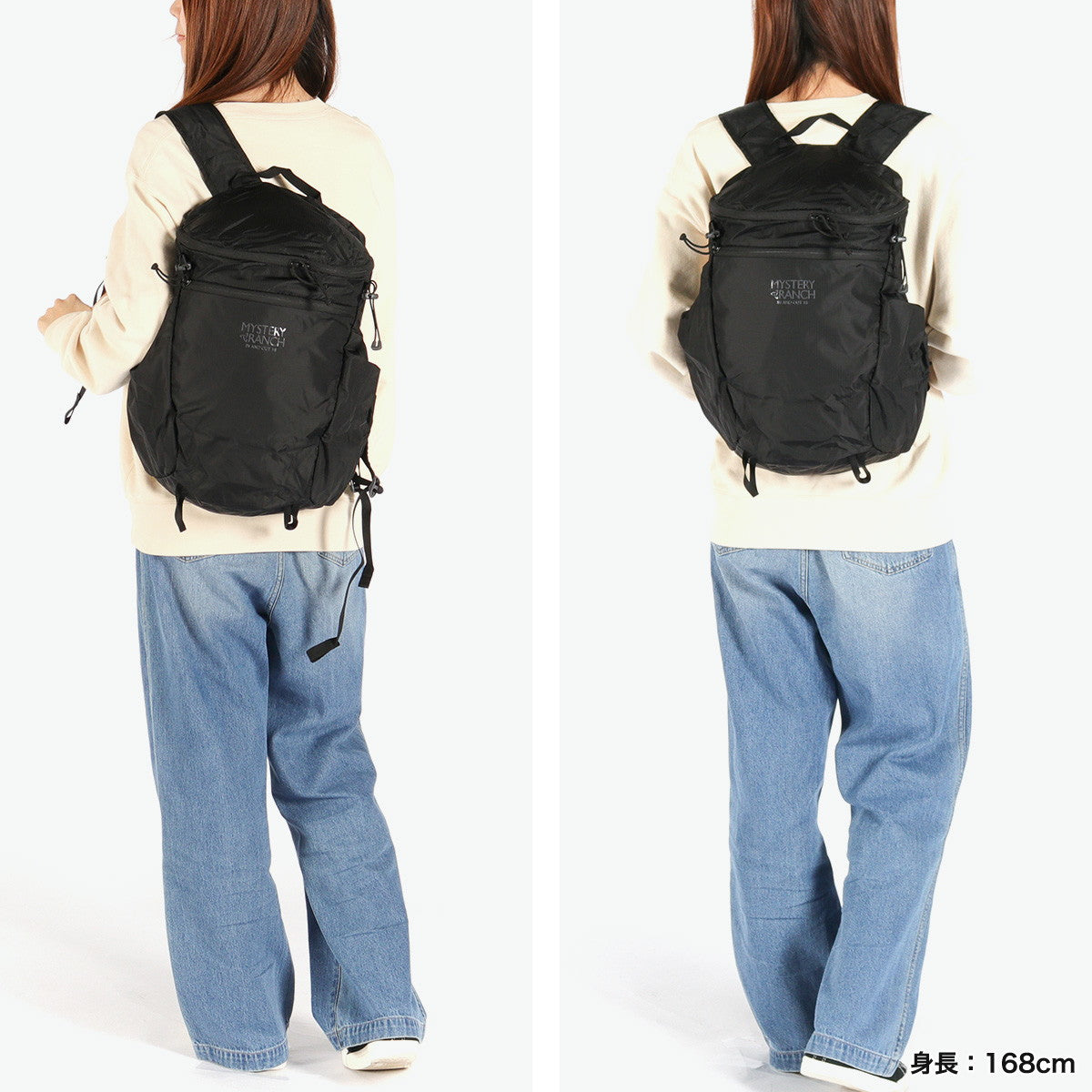 ミステリーランチ MYSTERY RANCH 日本正規品 リュック メンズ レディース 大容量 ブランド バッグ カジュアル スポーツ おしゃれ 旅行 大きめ 軽量 A4 18L IN & OUT 18 （BLACK） BLACK
