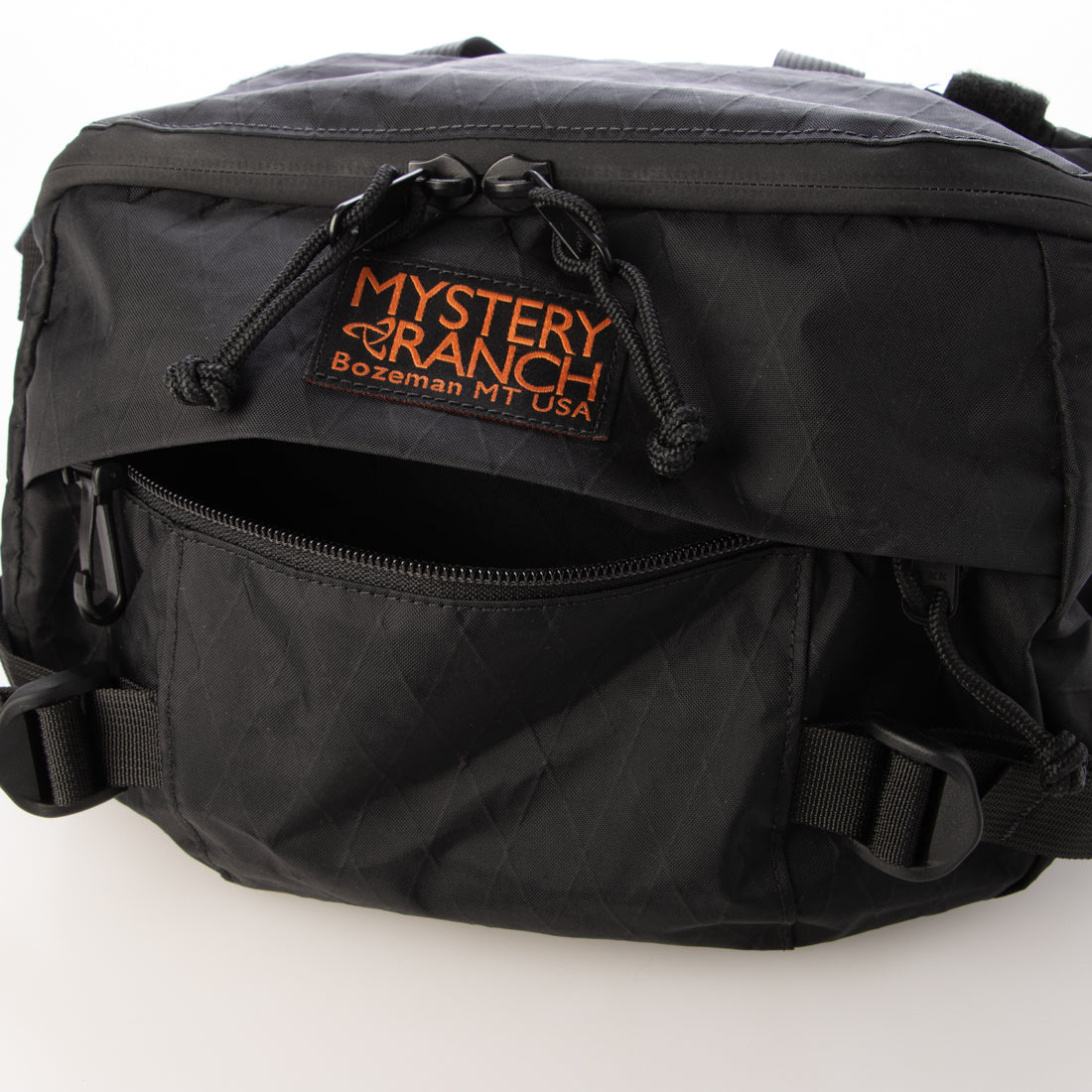 ミステリーランチ MYSTERY RANCH USA MADE HIP MONKEY X メンズ レディース ウエストポーチ ヒップバッグ （BLACK） BLACK