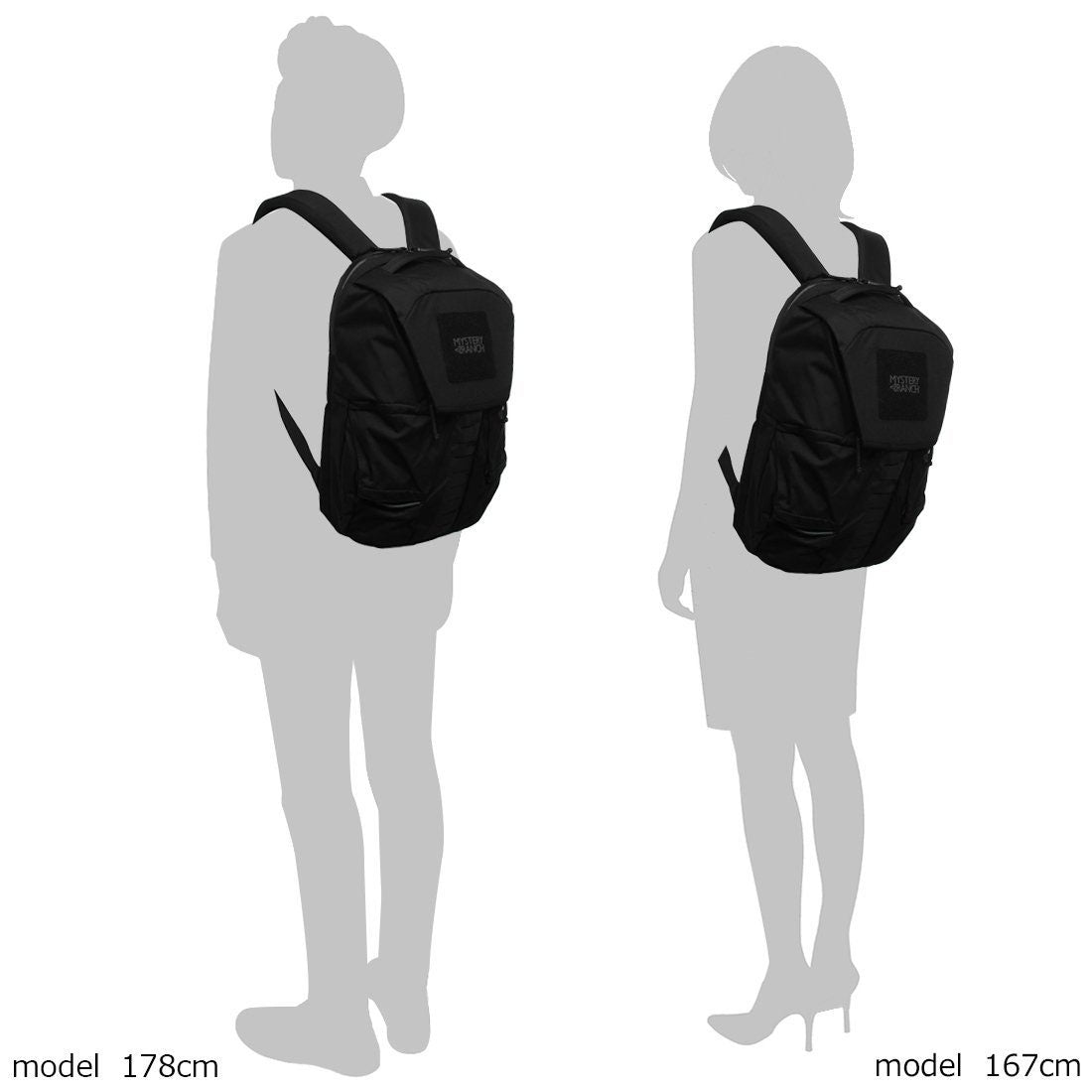 ミステリーランチ MYSTERY RANCH リュック バックパック リップラック 24 24L ベルトサイズ SM ブラック メンズ レディース MYSTERY RANCH 113076 001 （BLACK） BLACK