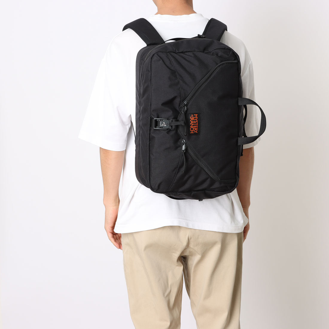 ミステリーランチ MYSTERY RANCH 3 WAY 27 メンズ レディース ビジネス ショルダー メッセンジャー バッグ （BLACK） BLACK