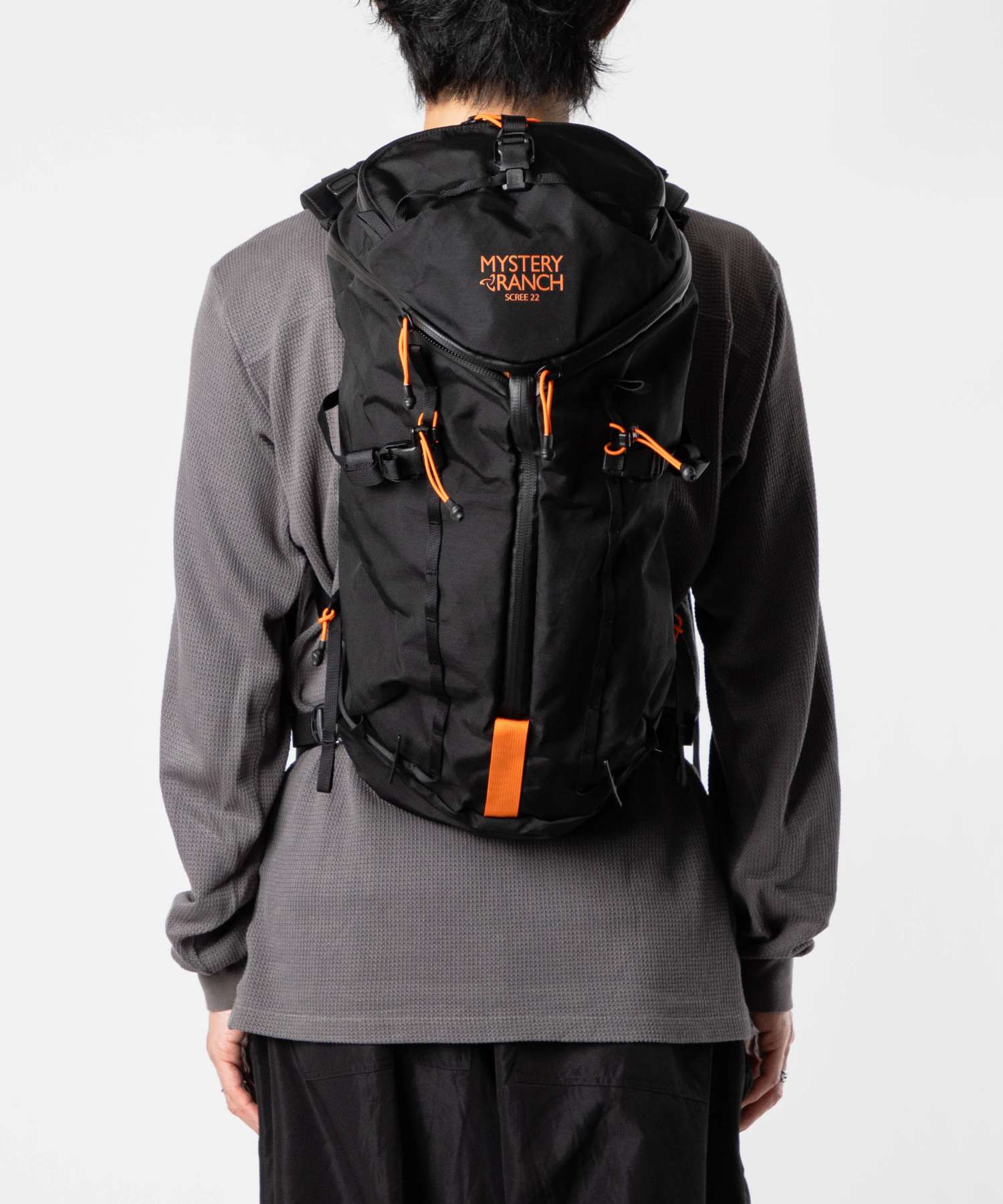 ミステリーランチ MYSTERY RANCH SCREE 22 リュック メンズ レディース バッグ スクリー バックパック 22L BACKPACK リュックサック アウトドア ハイキング トレッキング （ブラック） ブラック
