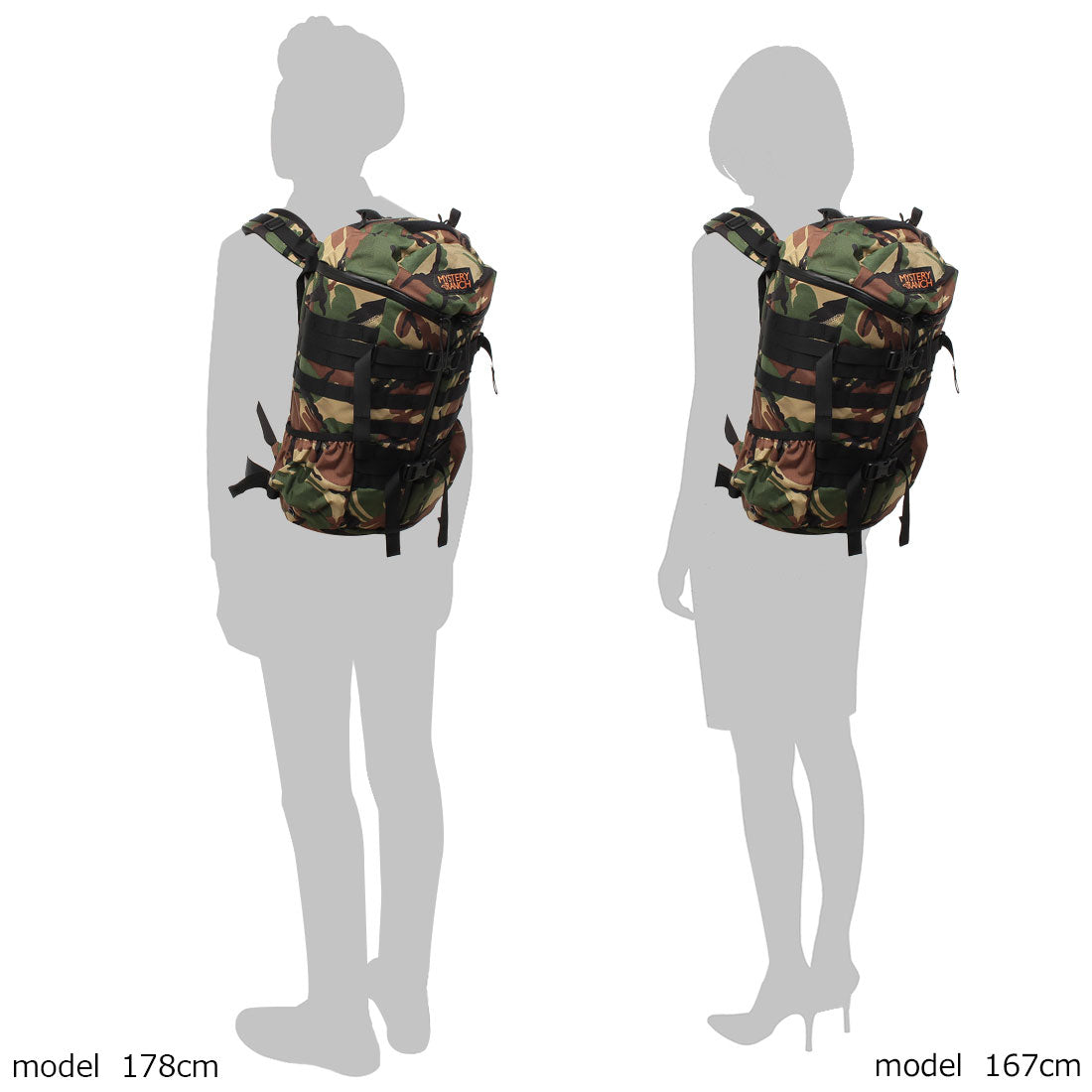 MYSTERY RANCH Backpack Two Day Assault Multicolor Men's Women's Unisex MYSTERY RANCH 111183 998