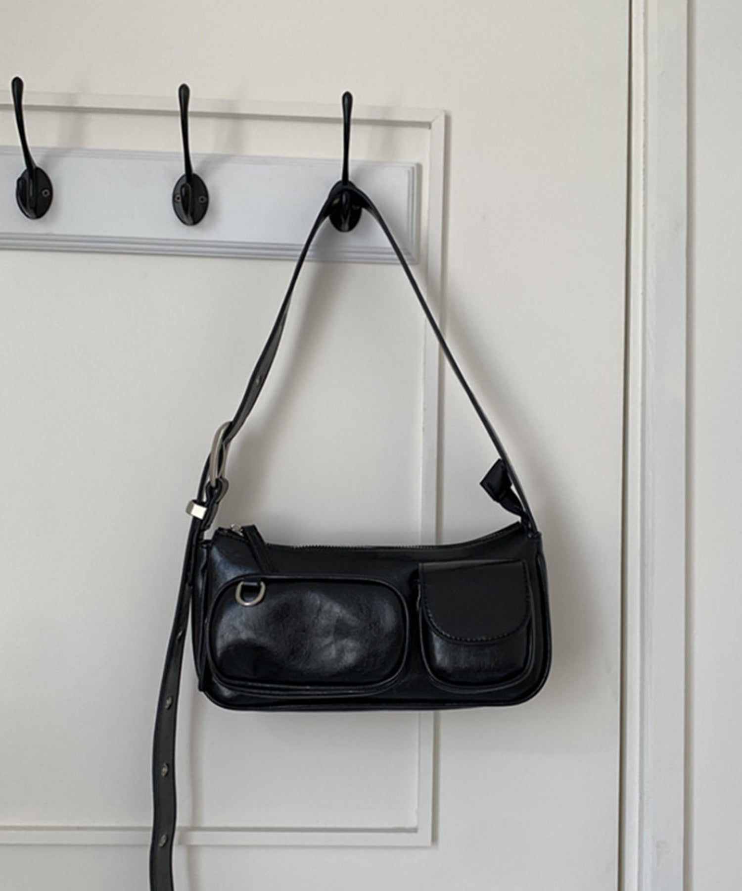 ShopNikoNiko Double Pocket Belt Shoulder One Handle Bag