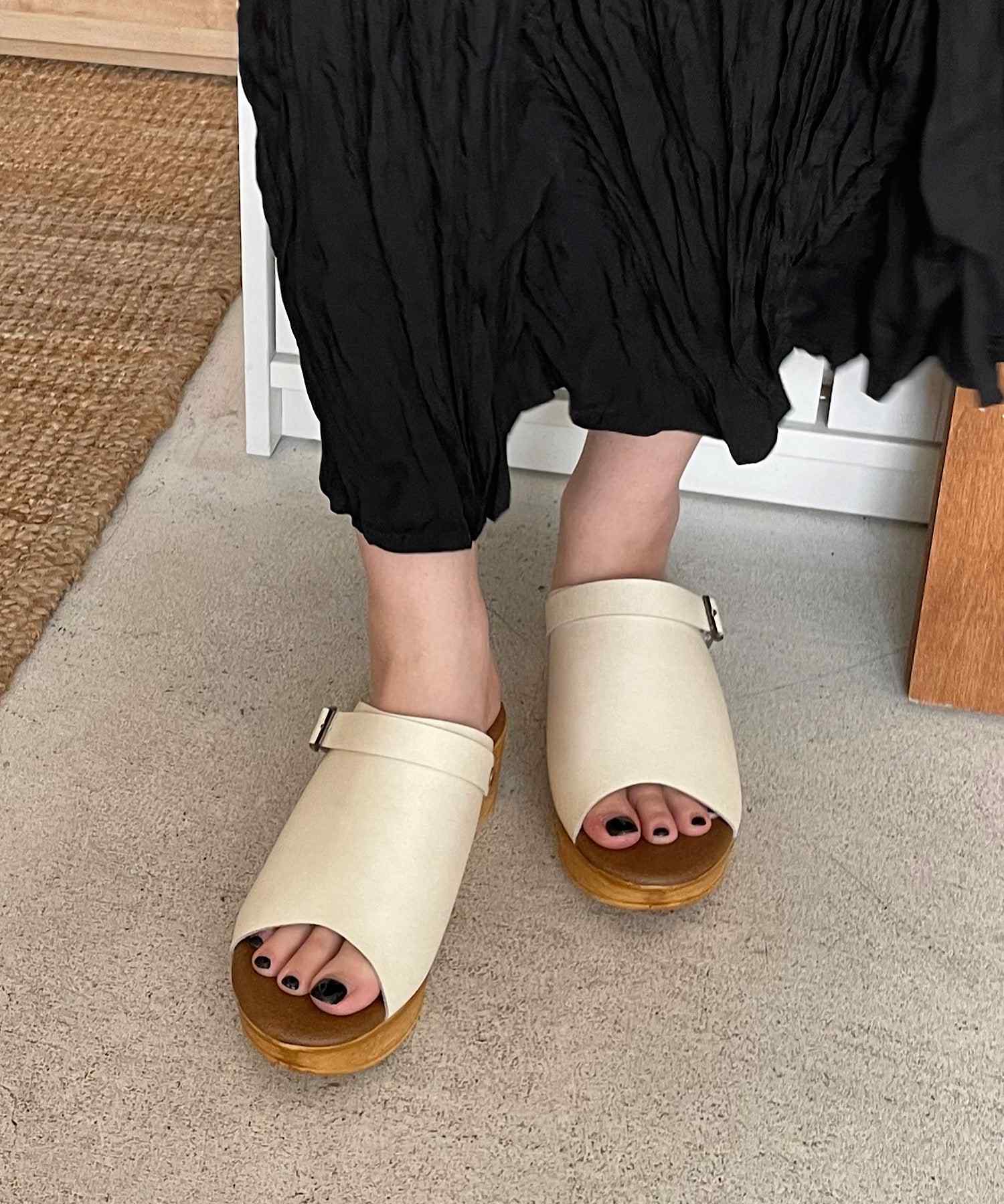 ShopNikoNiko Made in Japan Ultimate Comfort Strap Clog Sandals 【Immediate Delivery】 Shoes Sandals Women's Clogs Strap Sandals Simple