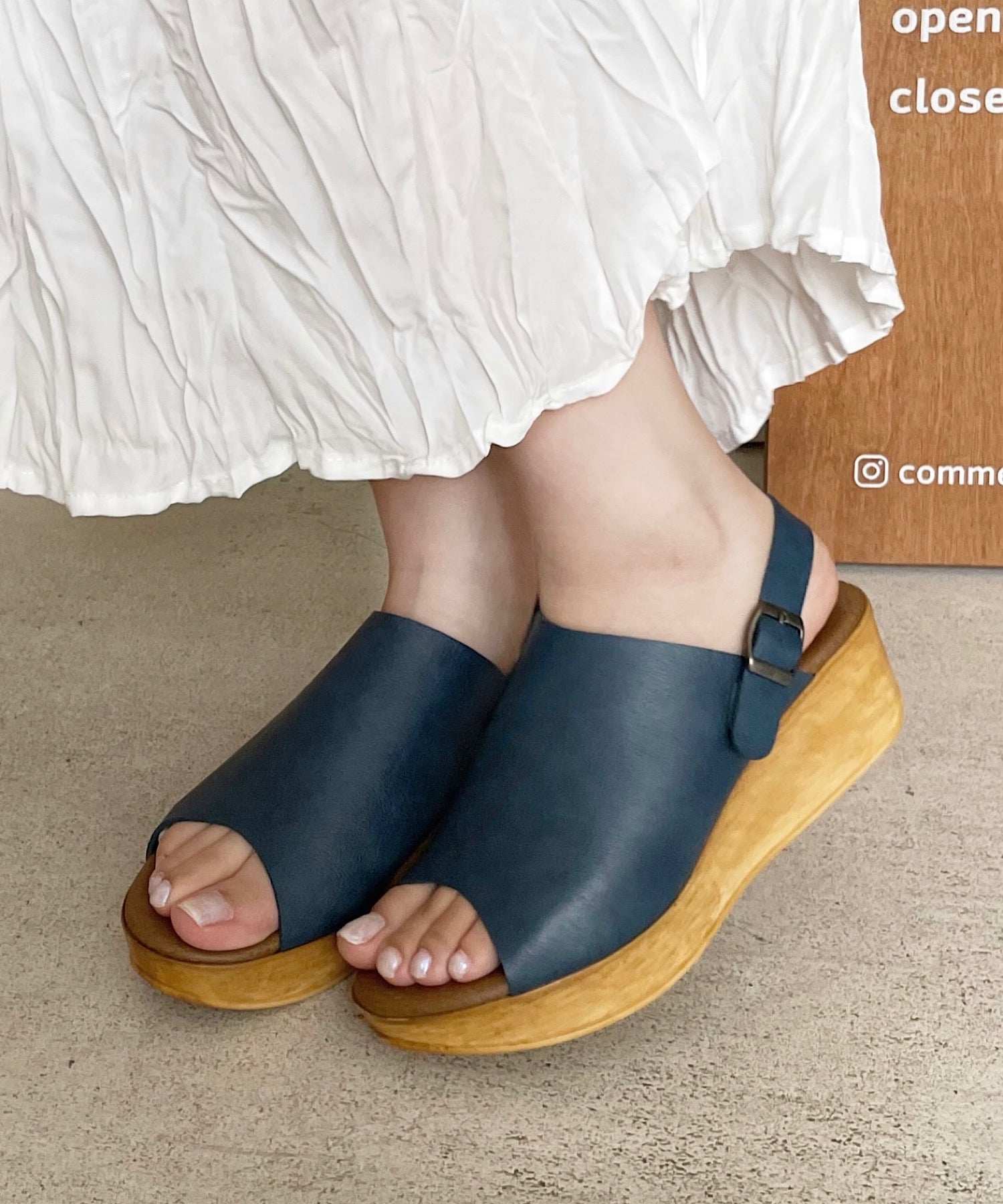 ShopNikoNiko Made in Japan Ultimate Comfort Strap Clog Sandals 【Immediate Delivery】 Shoes Sandals Women's Clogs Strap Sandals Simple