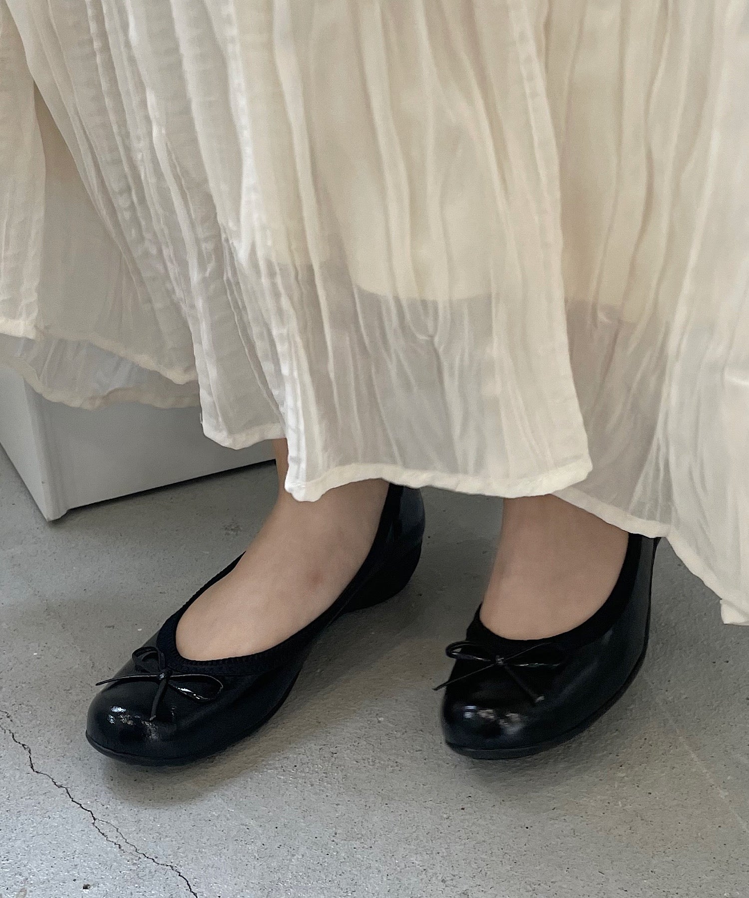 ショップニコニコ ShopNikoNiko 日本製 究極の履き心地ラウンドトゥ パンプス 【即納】パンプス 痛くない リボン 日本製 コンフォート コンフォートシューズ 低反発,ブラック