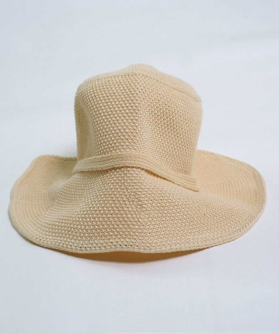 ショップニコニコ ShopNikoNiko 紐付き ペーパー編み ストローハット【即納】帽子 チューリップハット ペーパーハット ストラップ ペーパー素材 つば広 ツバ広 サイズ調節可能 紫外線対策 熱中症対策 （ベージュ） ベージュ