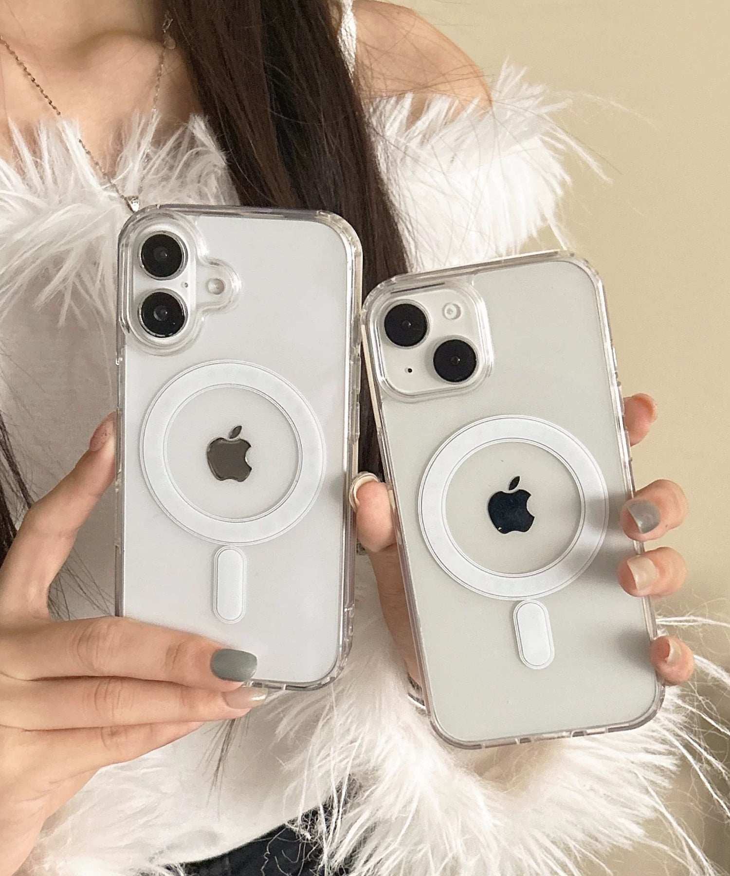 ショップニコニコ ShopNikoNiko MagSafe TPU クリアスマホケースma 【即納】iPhoneケース 11 12 13 14 15 16 韓国スマホケース MagSafeスマホケース マグセーフ レディース （クリア） クリア