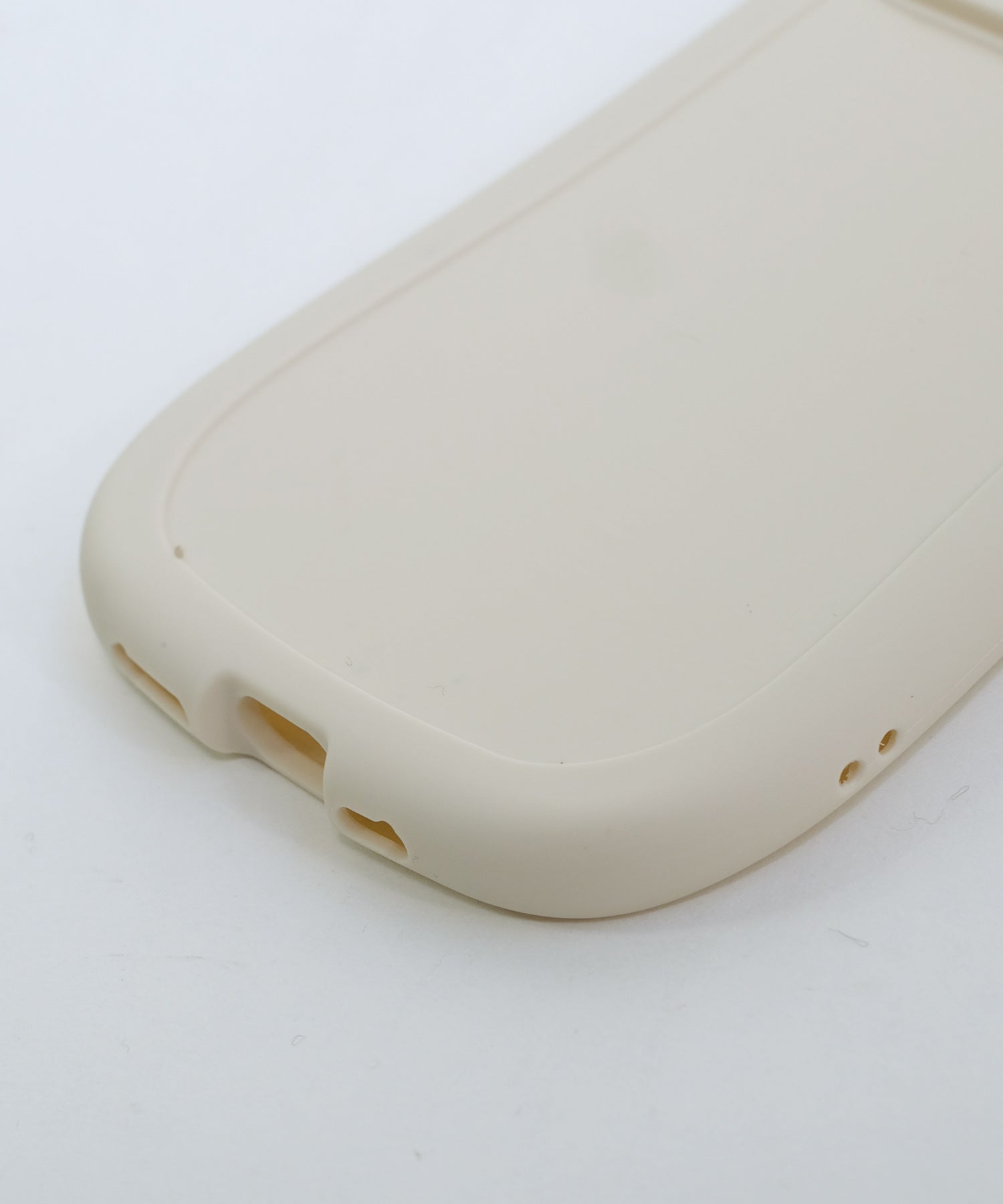 ショップニコニコ ShopNikoNiko 猫耳 マットフレーム スマホケース ma 【即納】iPhoneケース iPhoneカバー 12 13 14 15 16 ソフトケース 韓国スマホケース ネコ耳 ねこ耳 （ホワイト） ホワイト