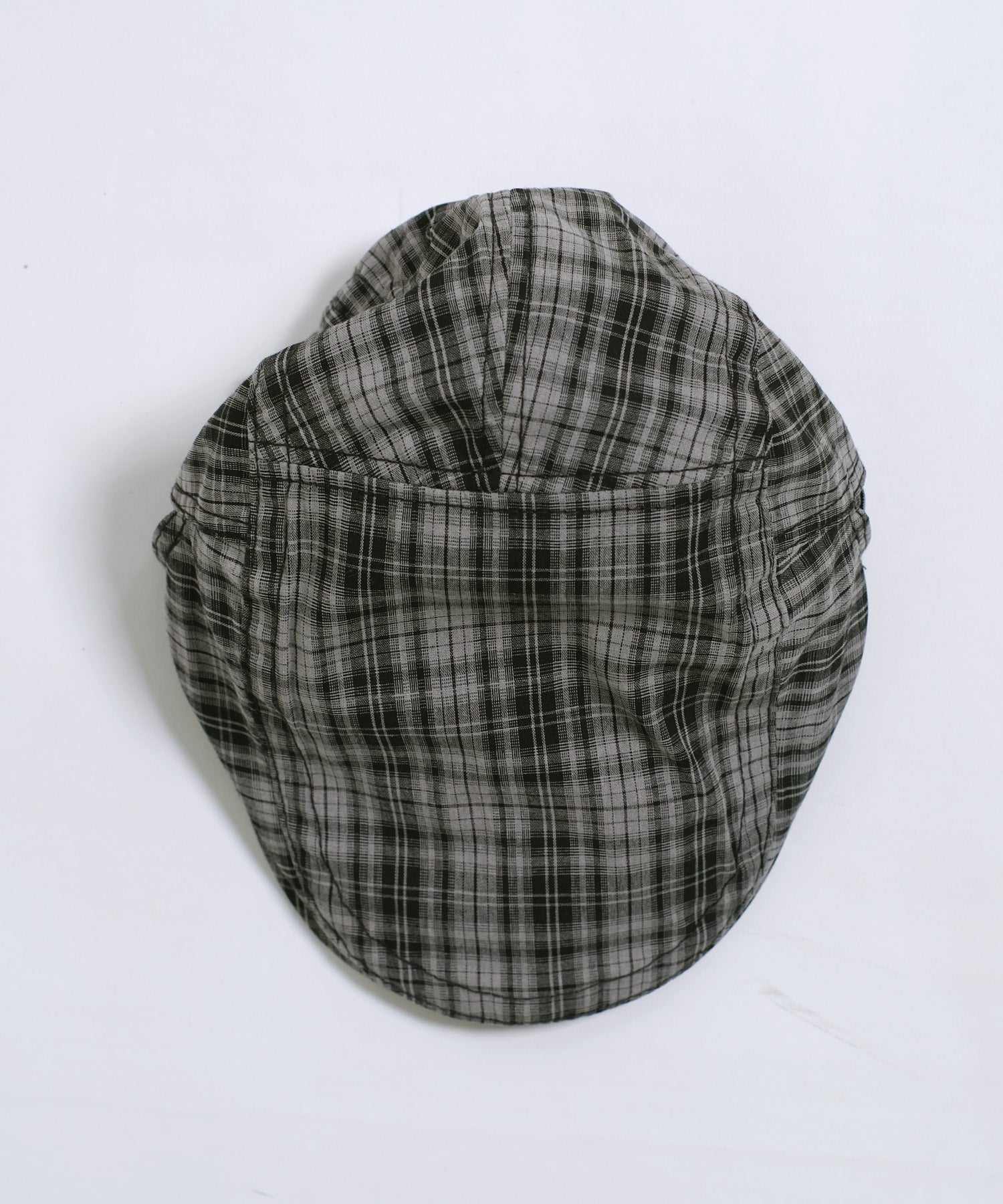 ショップニコニコ ShopNikoNiko チェック柄 スクエアベルト ハンチング帽【即納】韓国カジュアル 海外女子 アメカジ 韓国ガーリー シーズンレス 帽子 ハンチングキャップ サイドベルト ヴィンテージ レトロ （レッド） レッド