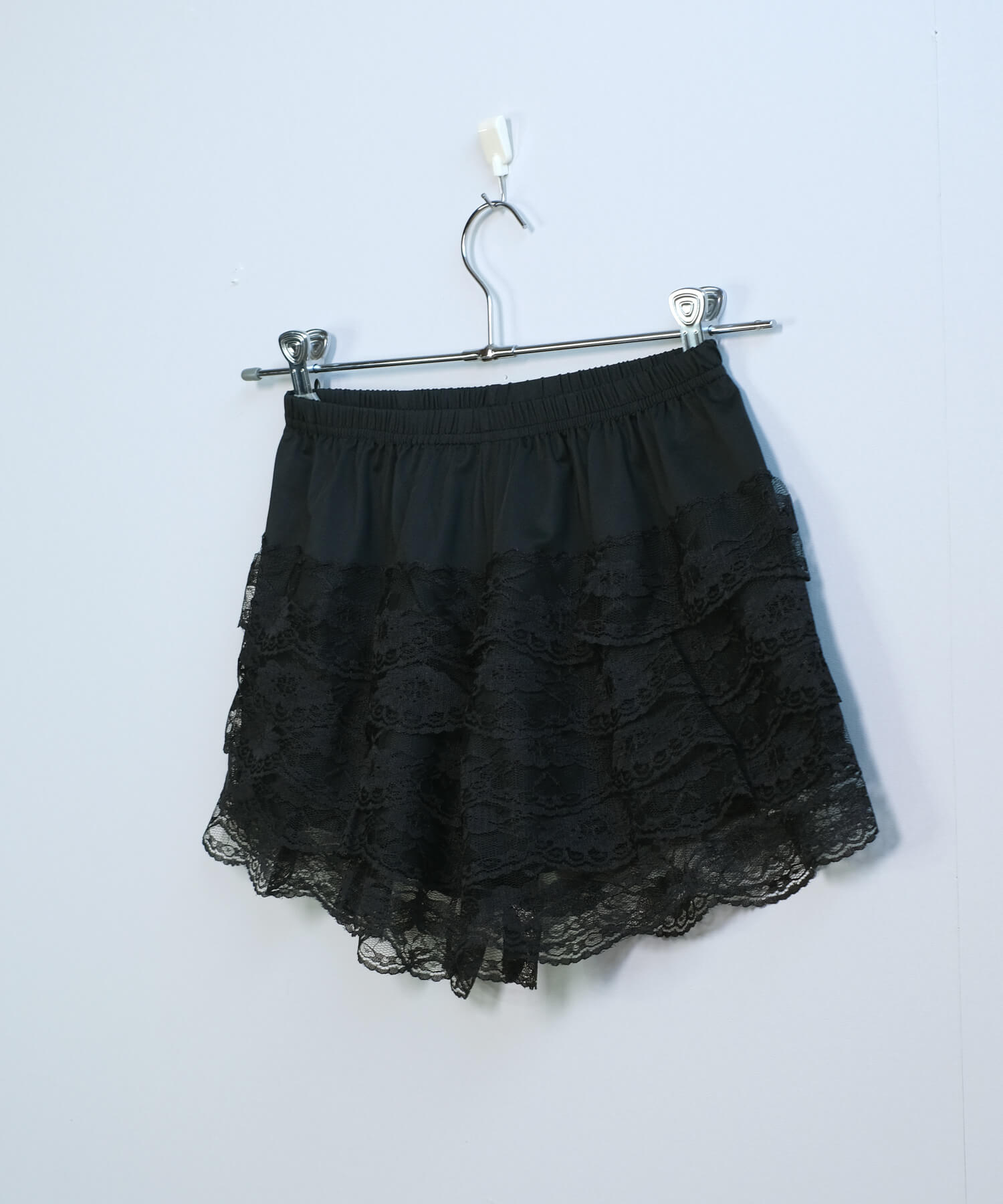 ショップニコニコ ShopNikoNiko レース ペチコート フリルショートパンツ ma 【即納】 韓国カジュアル 韓国ガーリー 韓国アイドル ボトムス 短パン ショート丈 ペチコート インナーパンツ