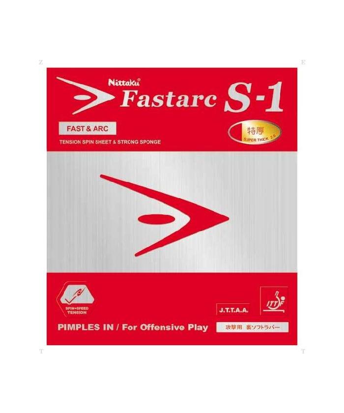 Nittaku Nittaku Nittaku Nittaku Table Tennis Fastark S-1 Fastark S1 Back Soft Rubber Tension