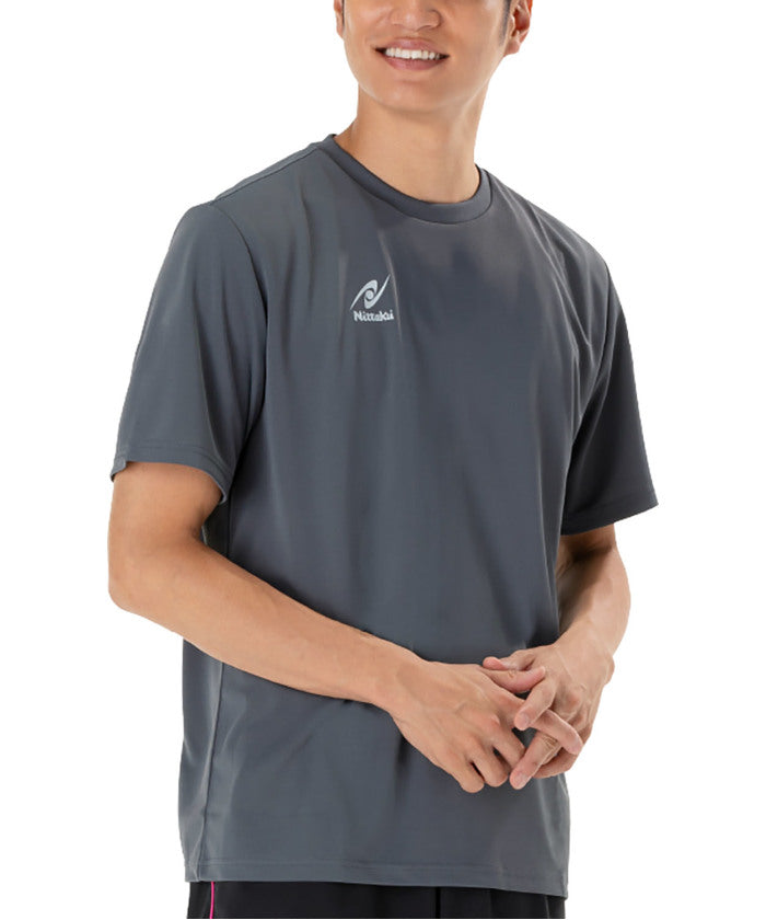 ニッタク Nittaku ニッタク Nittaku 卓球 バックプリントTシャツ  NX2022 （09 ブルー） 09 ブルー