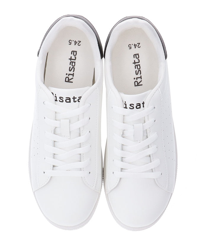 North Date 【Risata】 Lace-Up Sneakers with a Coat Bottom