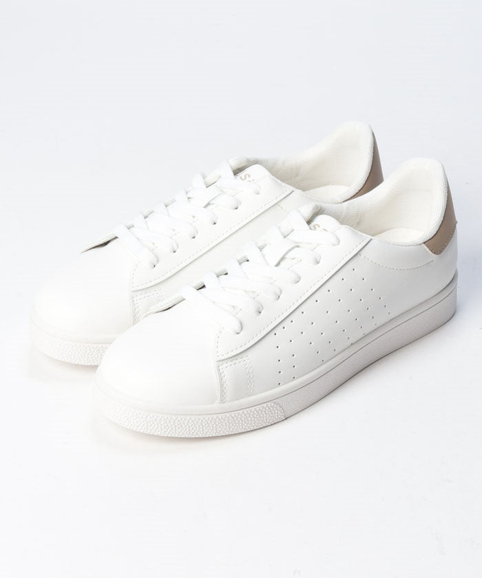 North Date 【Risata】 Lace-Up Sneakers with a Coat Bottom