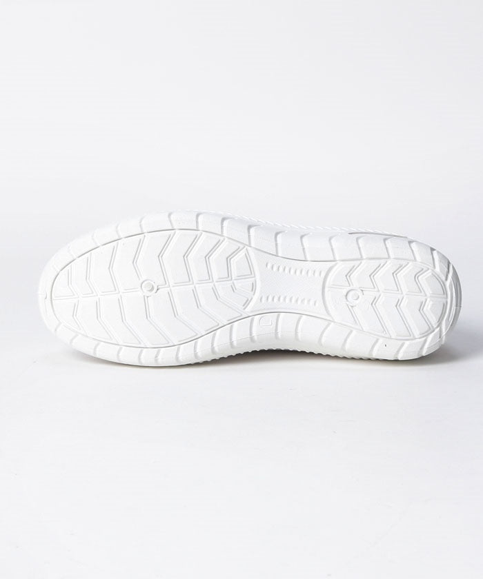 North Date 【CIRCLE】 Lightweight, excellent flexibility! Knit bit moccasin