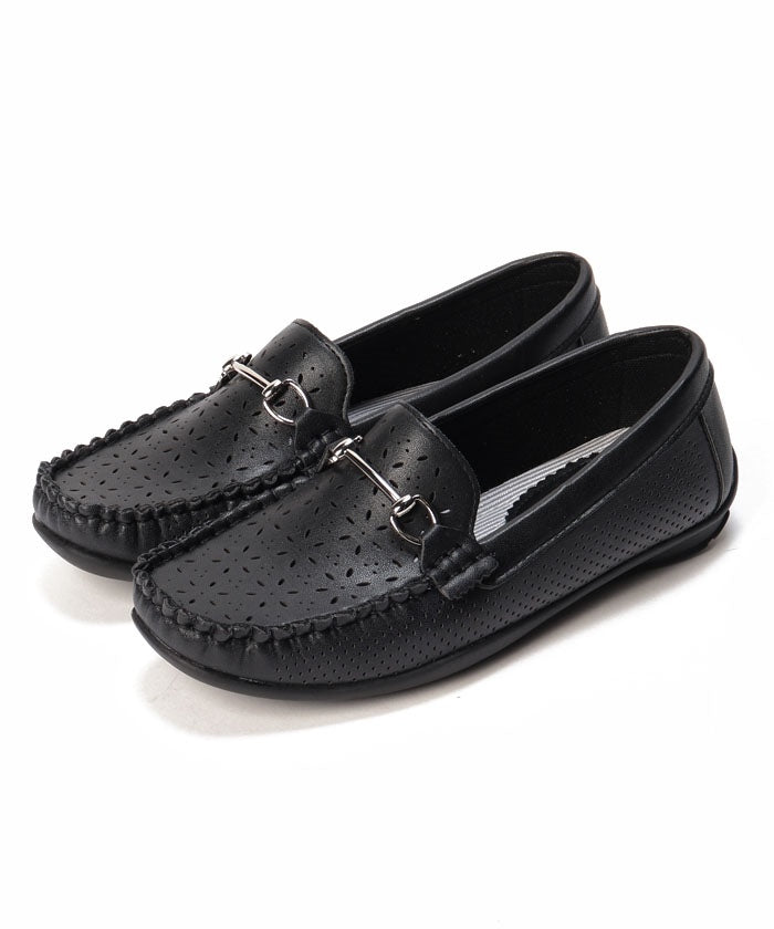 わかlil North Date 【CIRCLE】 Flower Punching Bit Driving Shoes