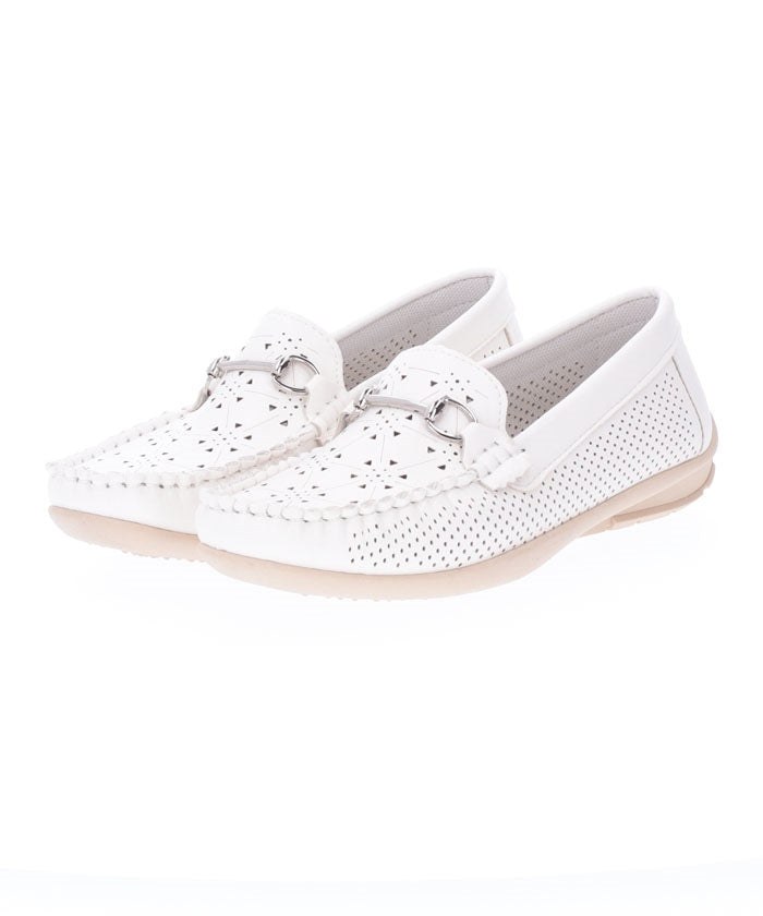 North Date 【CIRCLE】 Soft Laser-Cut Bit Driving Shoes