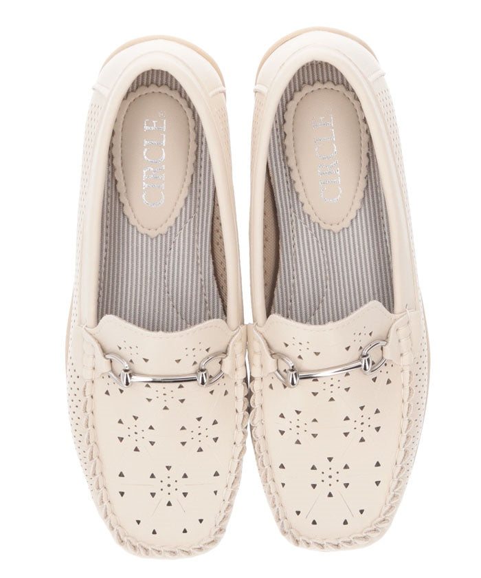 North Date 【CIRCLE】 Soft Laser-Cut Bit Driving Shoes