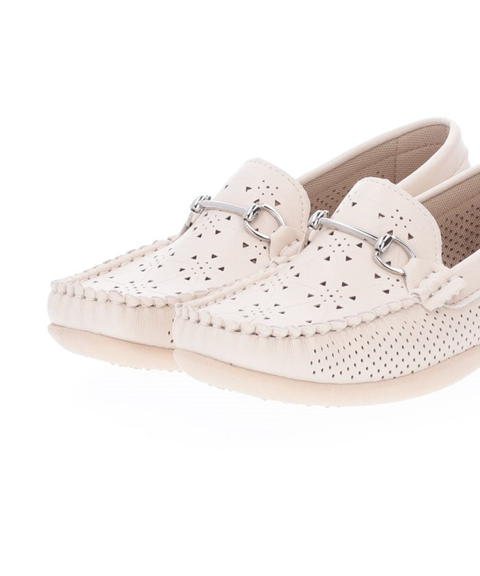 North Date 【CIRCLE】 Soft Laser-Cut Bit Driving Shoes