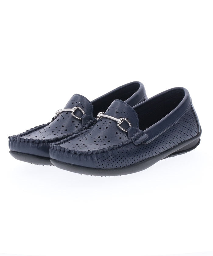 North Date 【CIRCLE】 Soft Laser-Cut Bit Driving Shoes