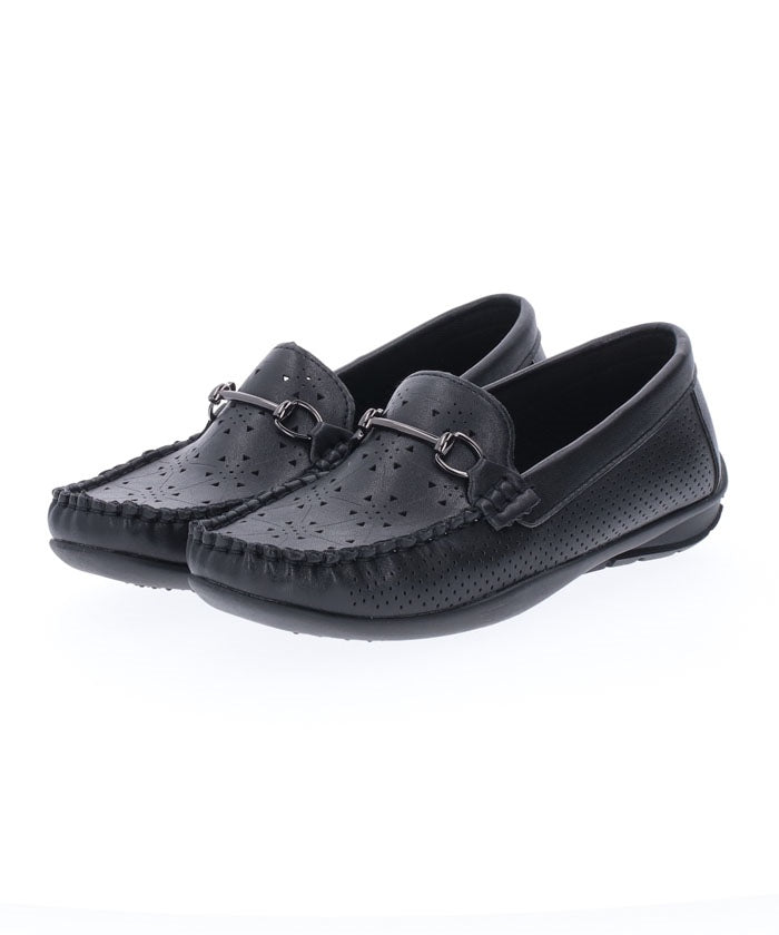 North Date 【CIRCLE】 Soft Laser-Cut Bit Driving Shoes