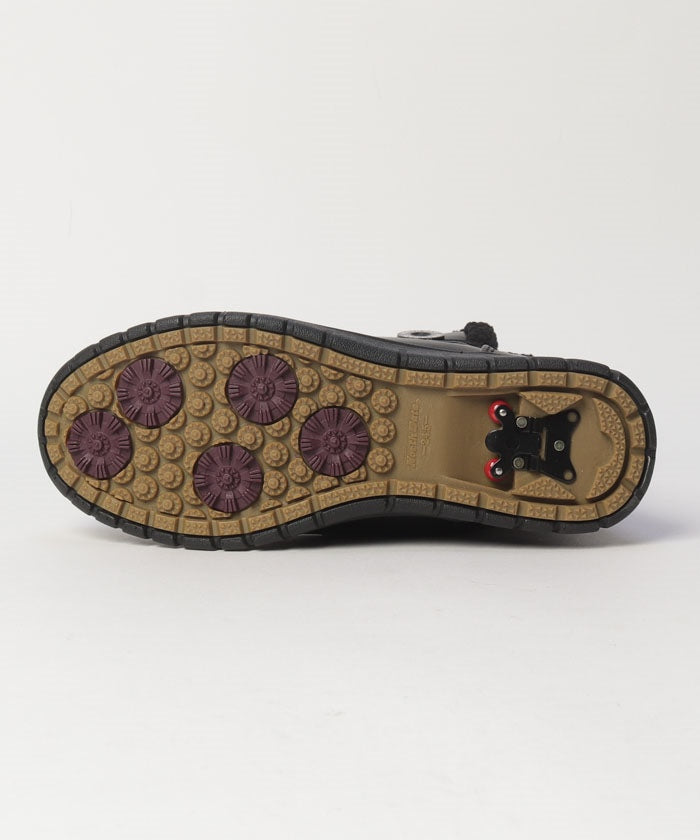North Date 【NorthDate/ノースデイト】 From Hokkaido ~ Slip-resistant W Grip Spike Side Button Quilted Boots
