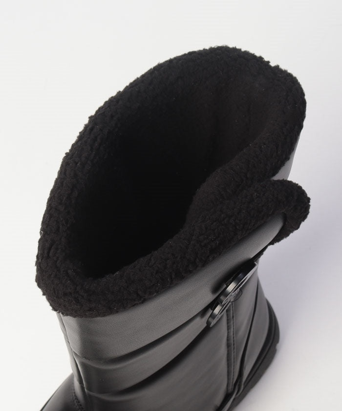 North Date 【NorthDate/ノースデイト】 From Hokkaido ~ Slip-resistant W Grip Spike Side Button Quilted Boots