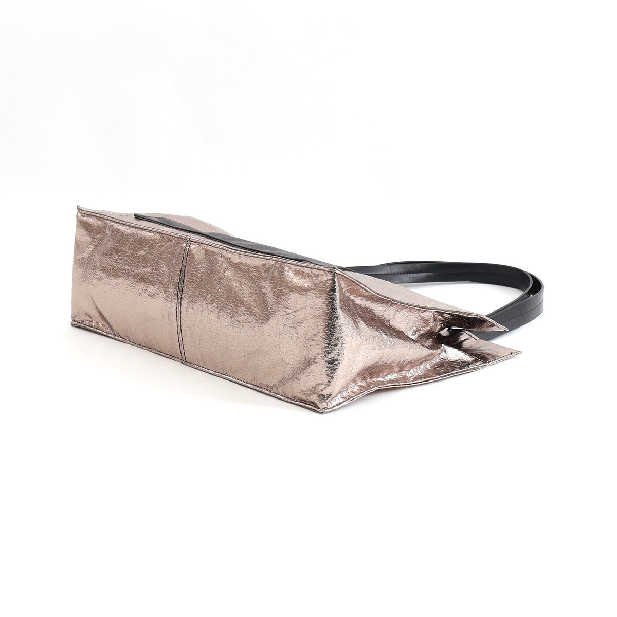 Nananoel lia Metallic Pocket Square Tote Bag / A4 Compatible