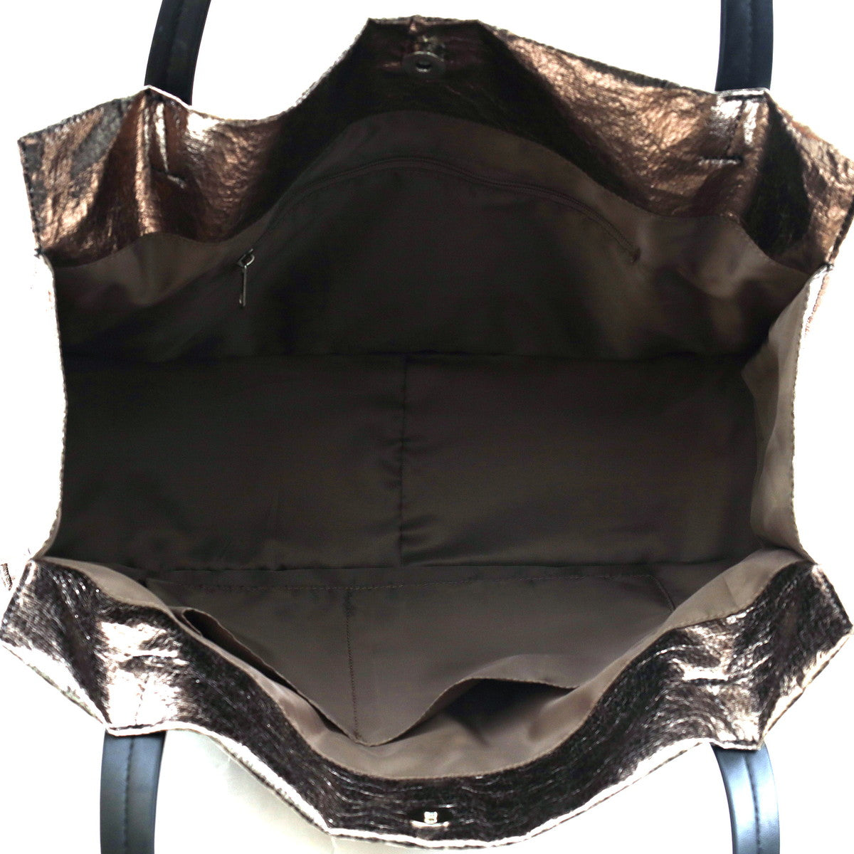 Nananoel lia Metallic Pocket Square Tote Bag / A4 Compatible