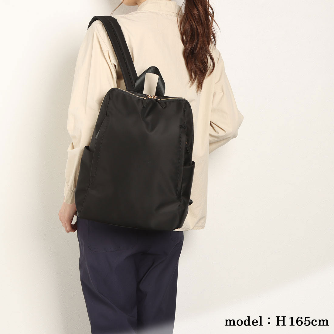 Nananoel Backpack for Women, Brand Kyla, A4, Backpack, Zipper, Nylon, For Commuting, For School, Stylish