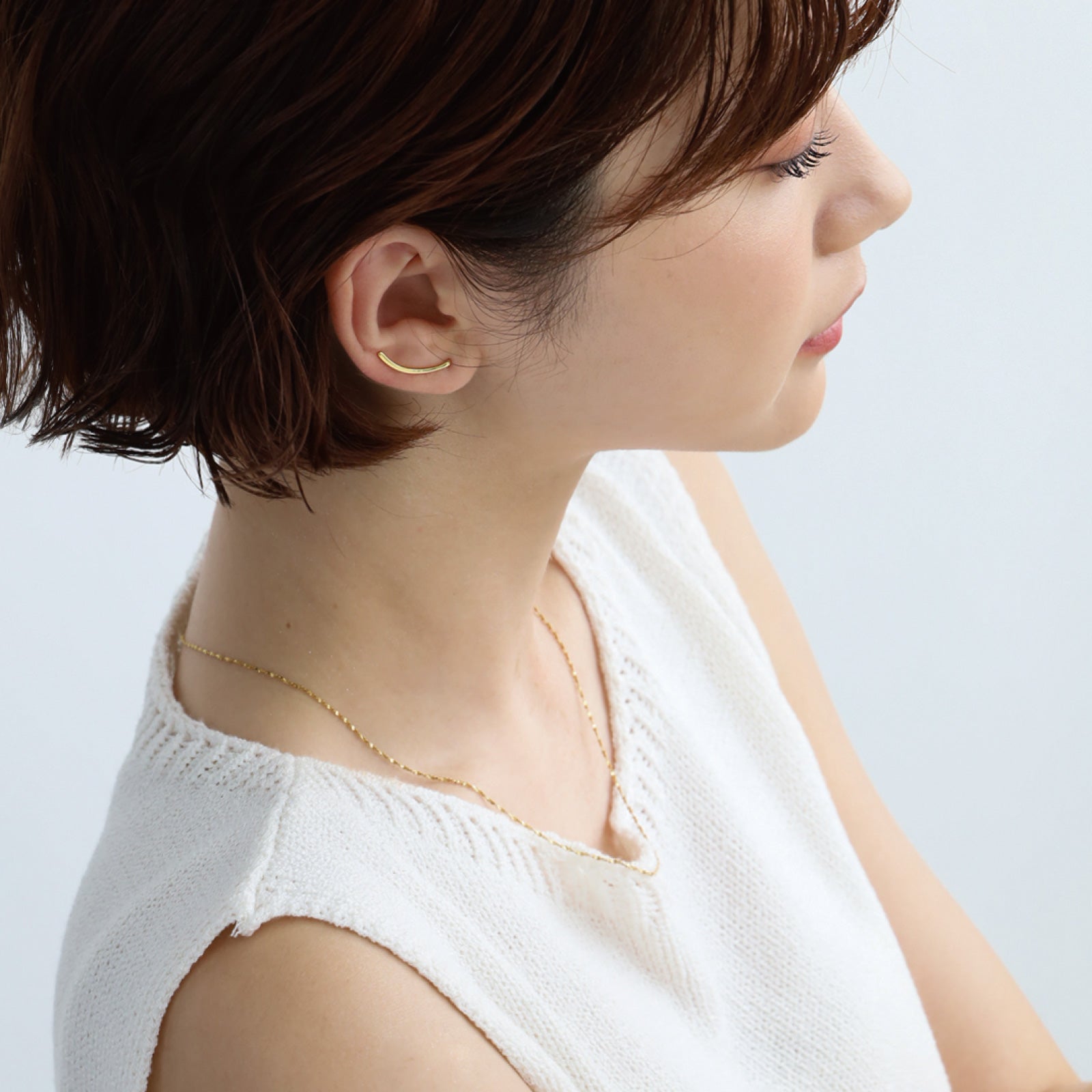 ノエルマーケット Noelmarket ピアス 金属アレルギー対応 つけっぱなし キャッチレス 小さめ ニッケルフリー フック レディ ース シンプル （シルバー） シルバー