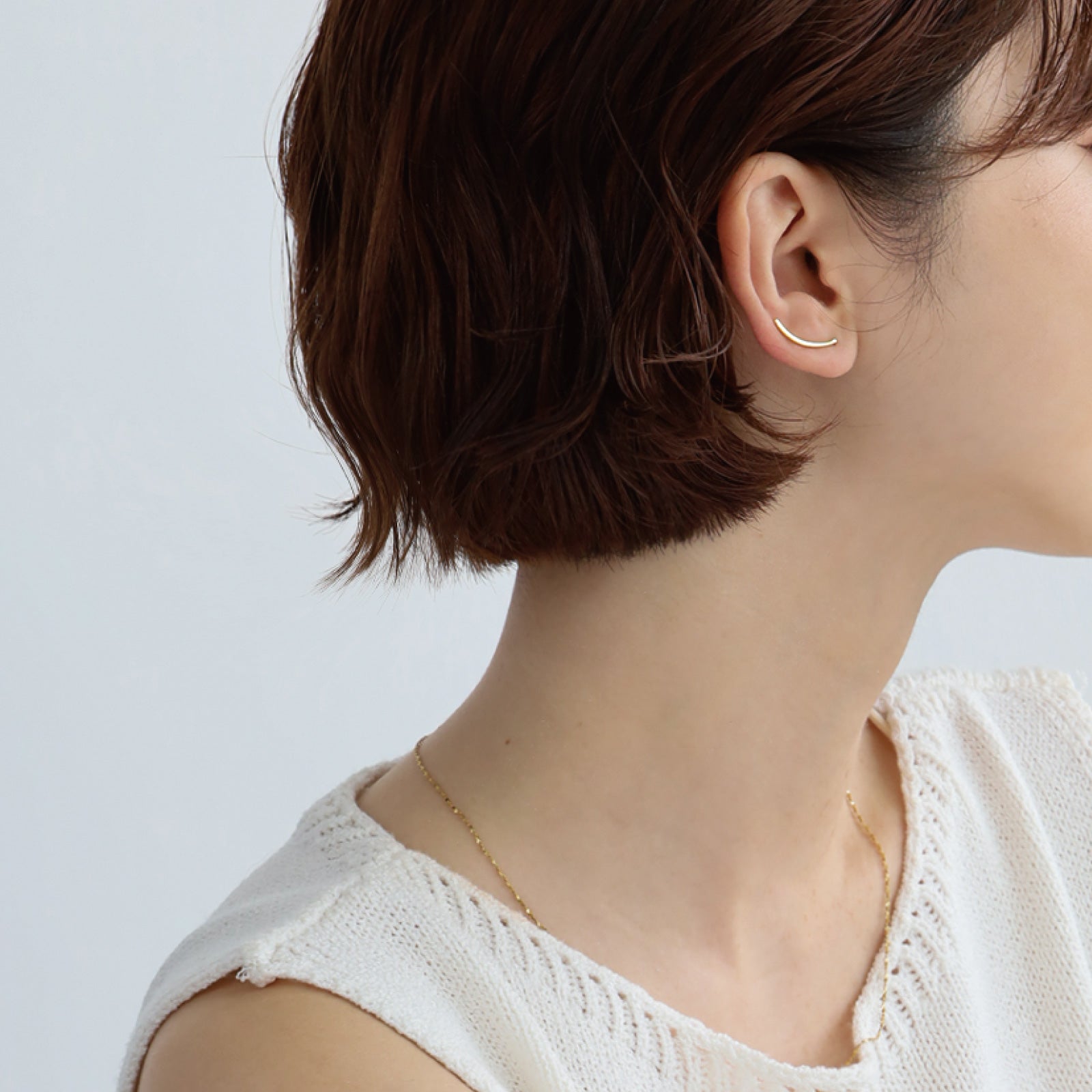 ノエルマーケット Noelmarket ピアス 金属アレルギー対応 つけっぱなし キャッチレス 小さめ ニッケルフリー フック レディ ース シンプル （シルバー） シルバー