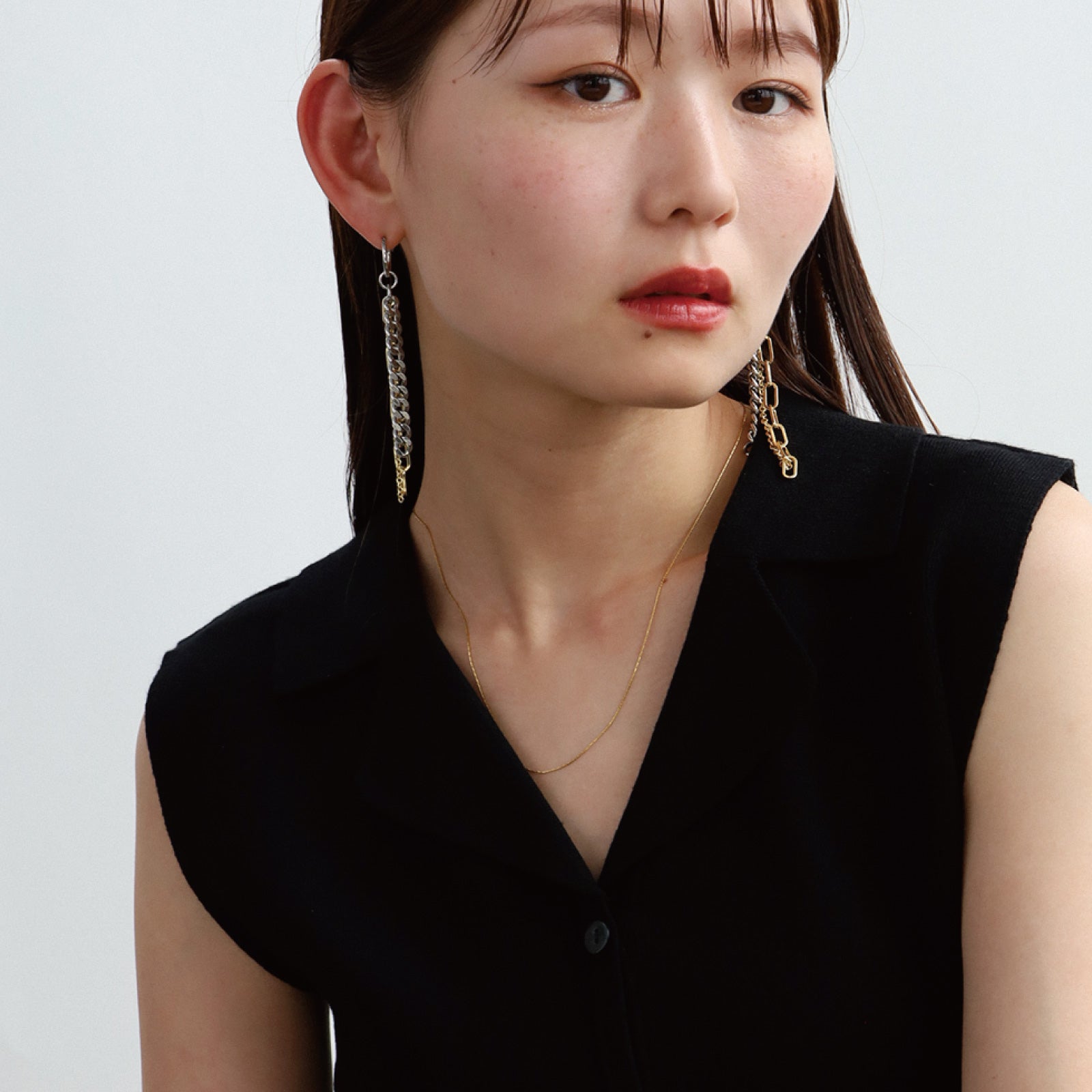 ノエルマーケット Noelmarket ピアス 金属アレルギー対応 フープ フープピアス つけっぱなし 大きめ 揺れるピアス （ゴールド） ゴールド