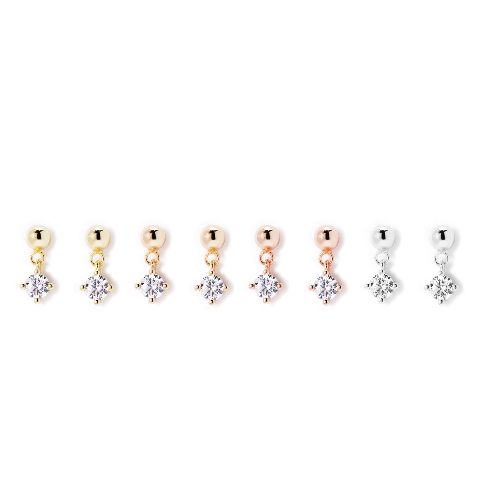 ノエルマーケット Noelmarket ピアス 金属アレルギー対応 ダイヤ 小ぶり つけっぱなし 18k シンプル 仕事 人気 上品 揺れる 大人 彼女 誕生日 プレゼント