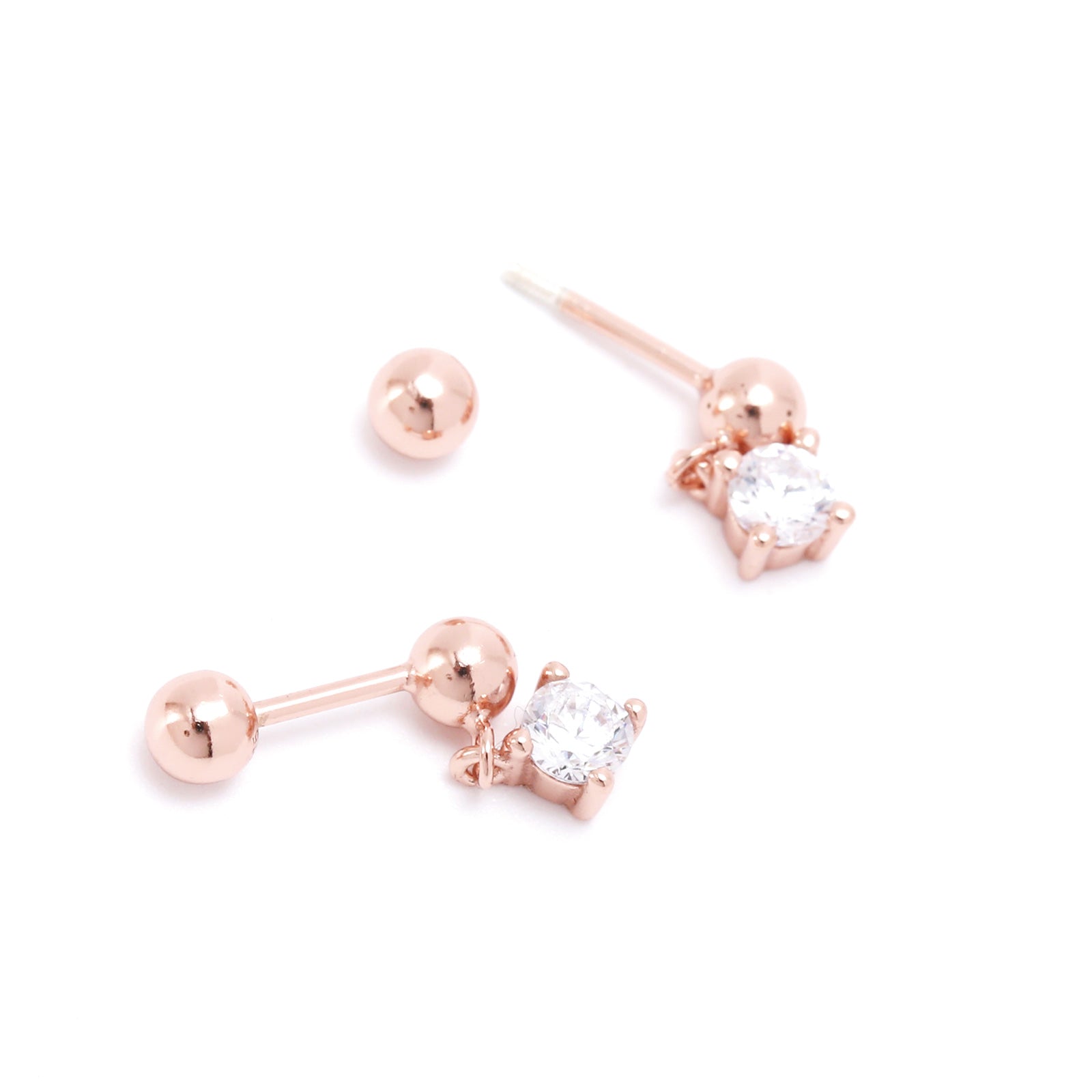 ノエルマーケット Noelmarket ピアス 金属アレルギー対応 ダイヤ 小ぶり つけっぱなし 18k シンプル 仕事 人気 上品 揺れる 大人 彼女 誕生日 プレゼント