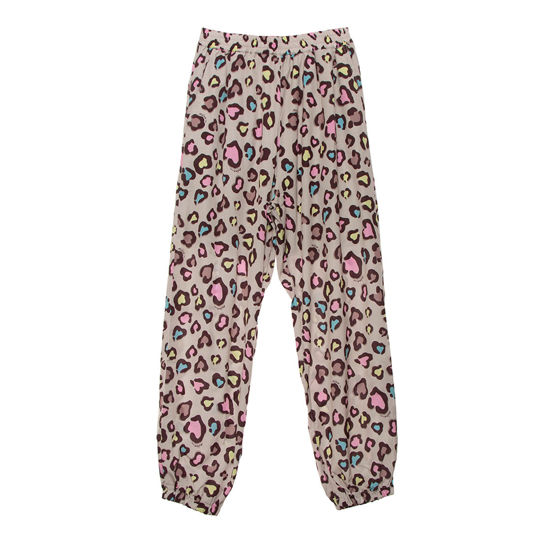 Ninamew Leopard Print Jogger Pants