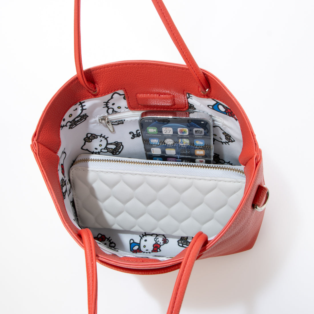 ニーナミュウ Ninamew インナーキティ柄ミニBAG