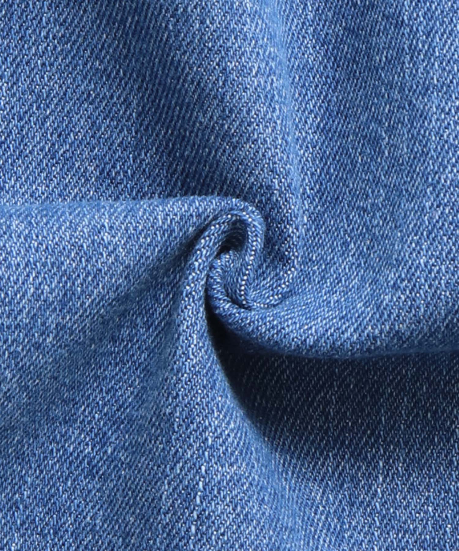 ノイア Noia ストレッチデニム ワークパンツ （ブルー） ブルー