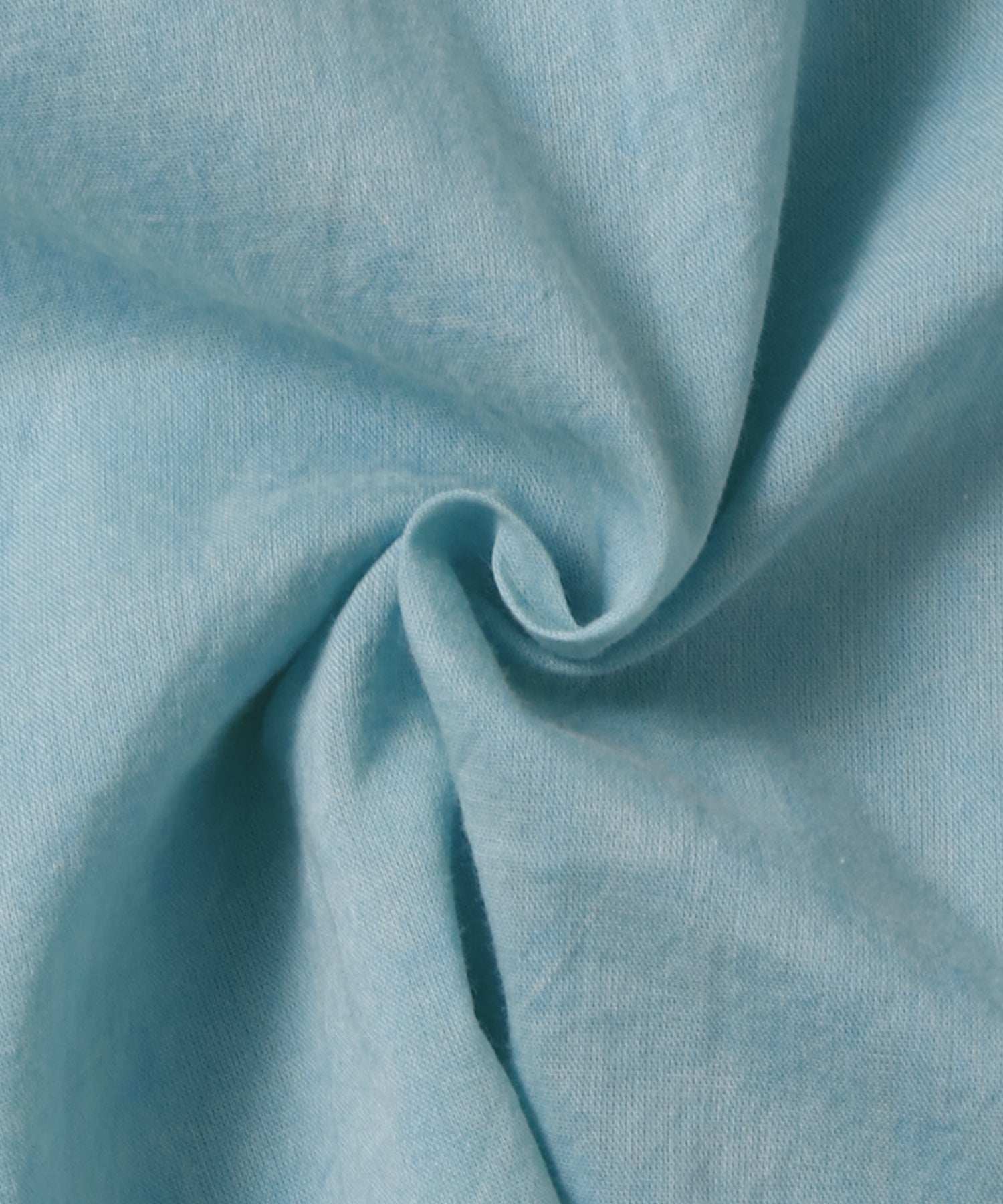 ノイア Noia コットンボイル 七分袖 ボリュームスリーブ シャツワンピース （グレイッシュブルー） グレイッシュブルー