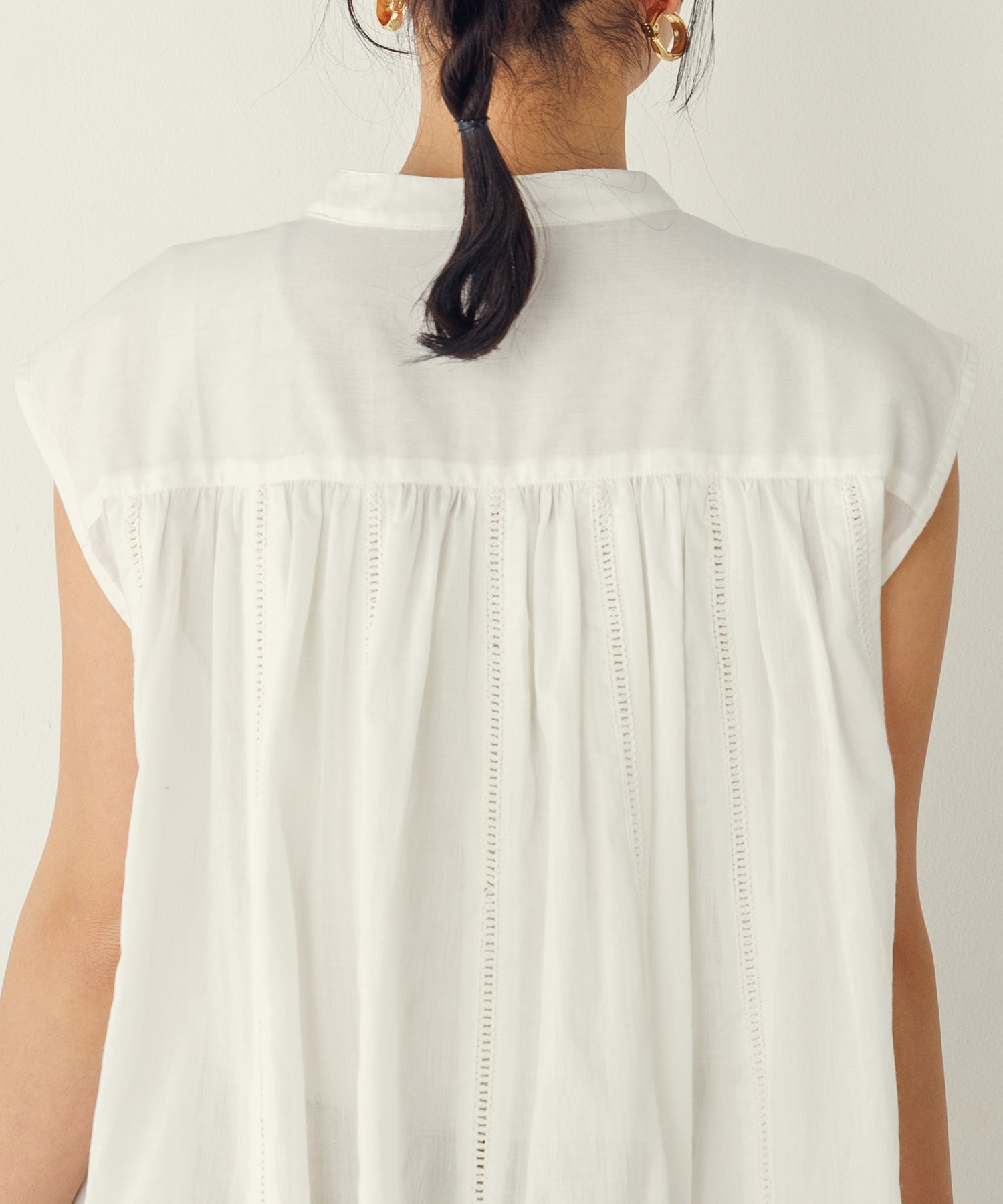 Noia Lace Panel Blouse