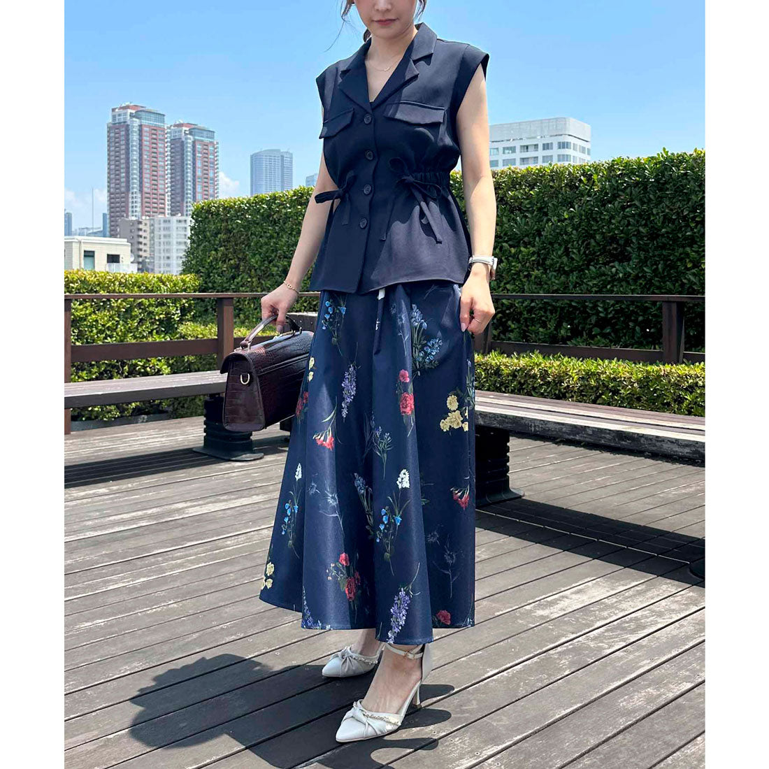 ノエラ NOELA チェーンハンドルバッグ （チャ） チャ